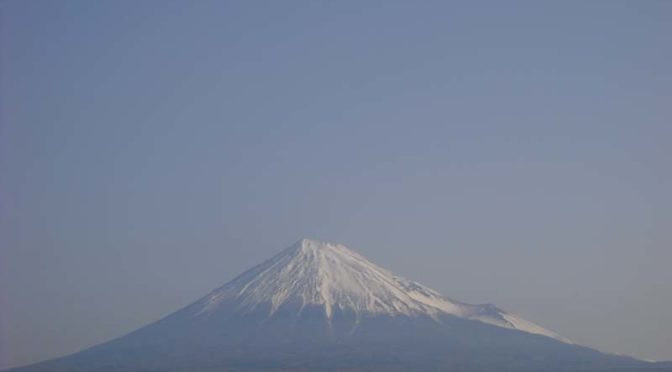 【2022年3月25日　今日の富士山】