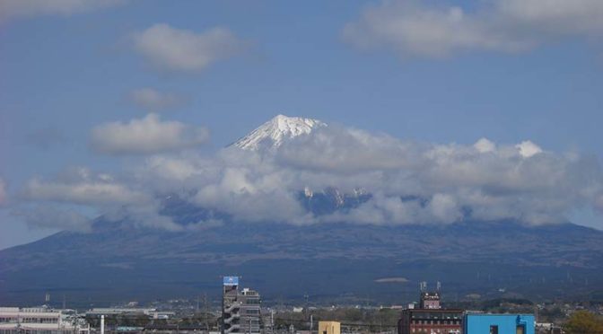 【2022年3月30日　今日の富士山】