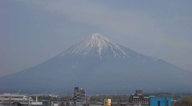 【2022年3月31日　今日の富士山】