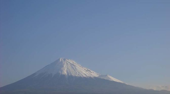 【2022年4月8日　今日の富士山】