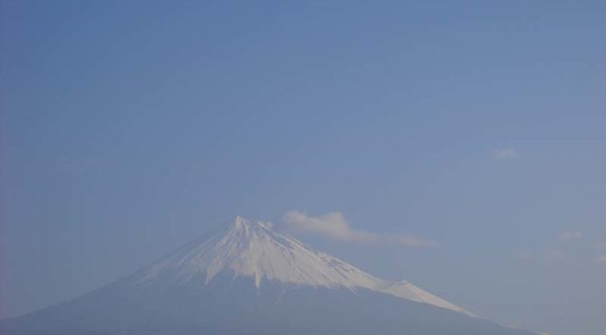 【2022年4月9日　今日の富士山】