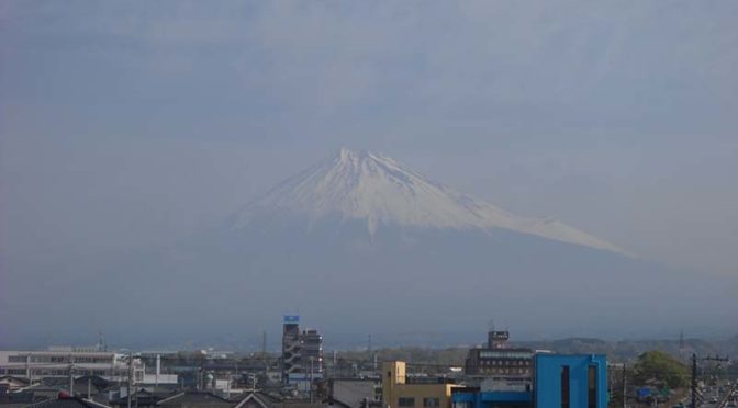 【2022年4月11日　今日の富士山】