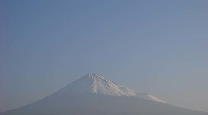 【2022年4月12日　今日の富士山】