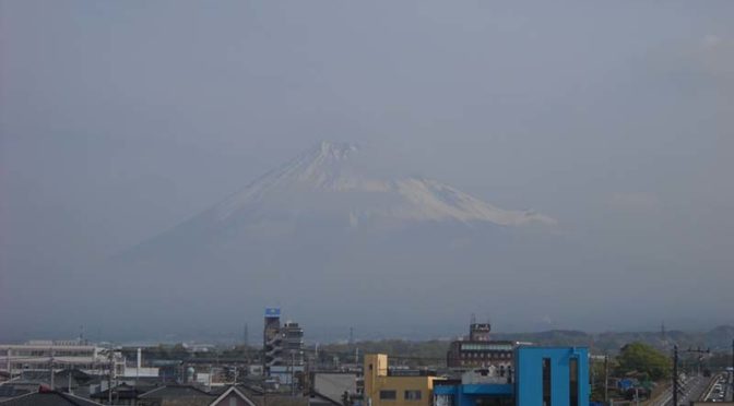 【2022年4月13日　今日の富士山】