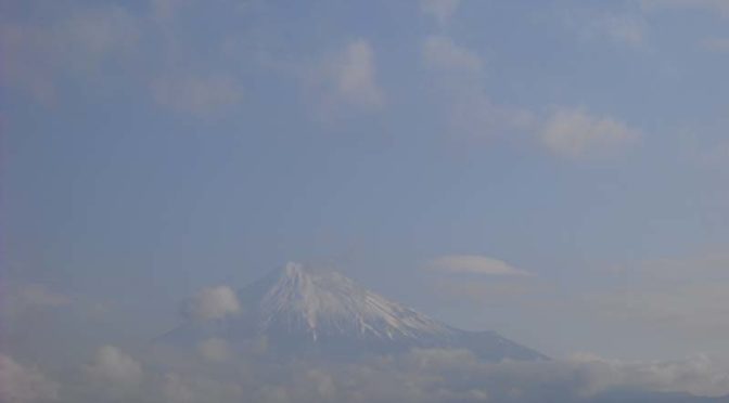 【2022年4月20日　今日の富士山】