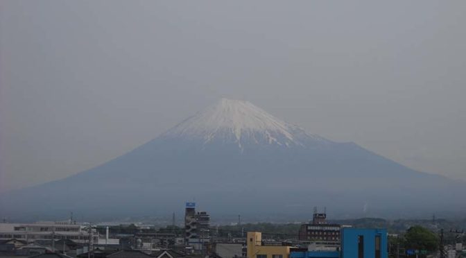 【2022年4月21日　今日の富士山】