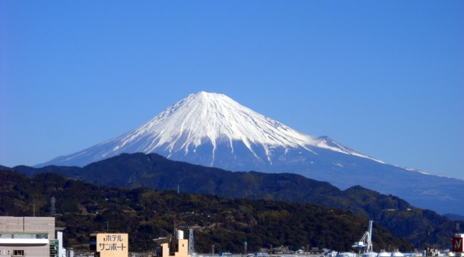 【2015年1月12日　今日の富士山】