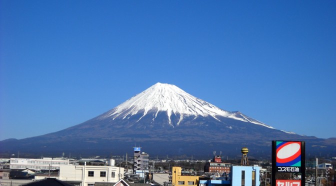 【2015年1月13日　今日の富士山】