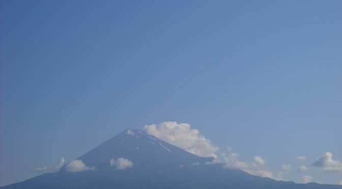 【2022年6月2日　今日の富士山】
