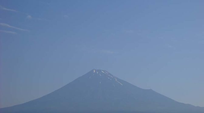 【2022年6月3日　今日の富士山】