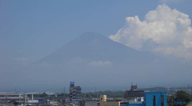 【2022年6月28日　今日の富士山】