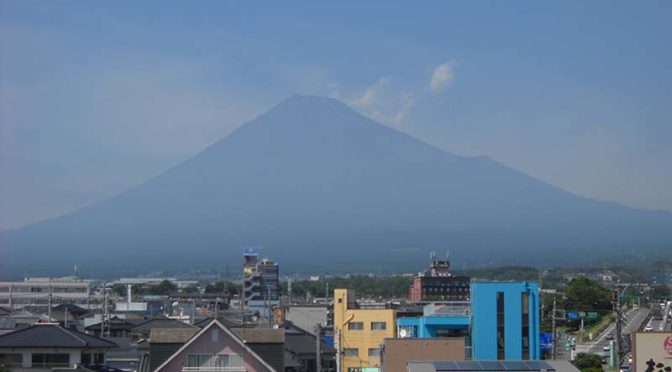 【2022年6月29日　今日の富士山】
