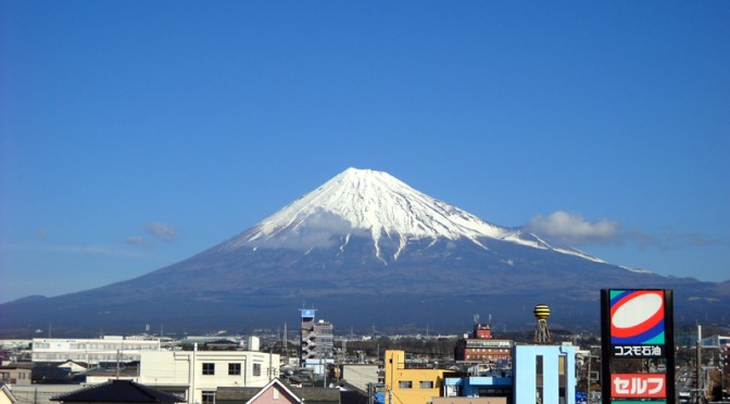 【2015年1月14日　今日の富士山】