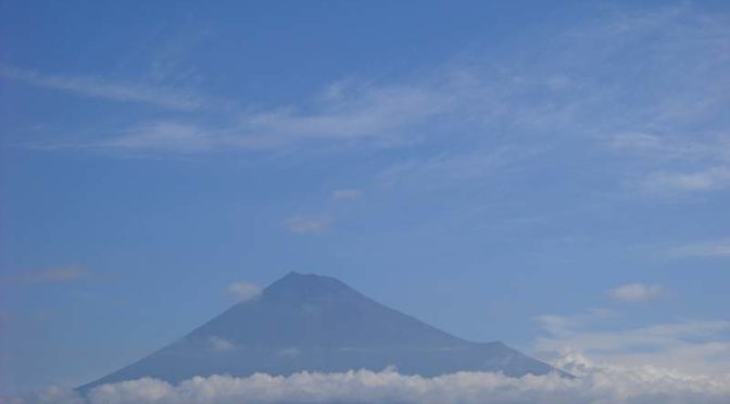 【2022年7月24日　今日の富士山】