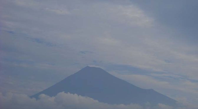 【2022年8月22日　今日の富士山】