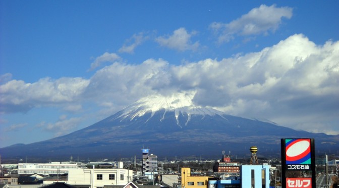 【2015年1月17日　今日の富士山】