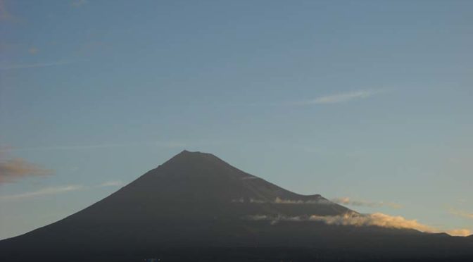 【2022年9月6日　今日の富士山】