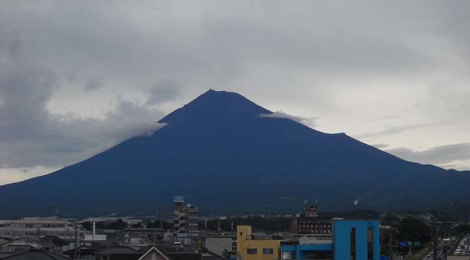 【2022年9月8日　今日の富士山】