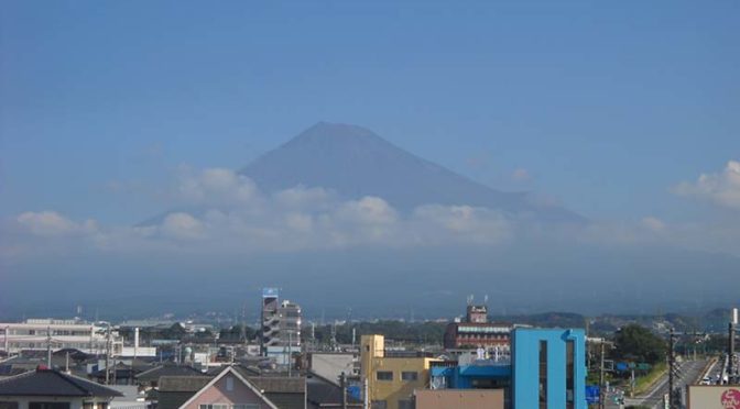 【2022年9月26日　今日の富士山】