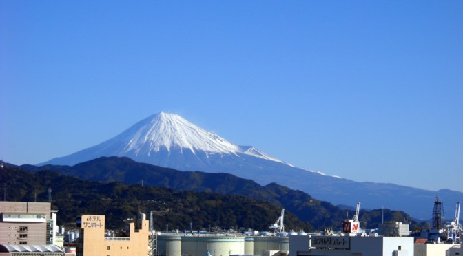 【2015年1月18日　今日の富士山】