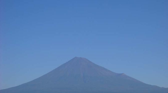 【2022年10月1日　今日の富士山】