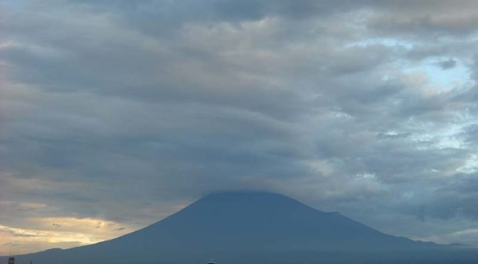 【2022年10月5日　今日の富士山】