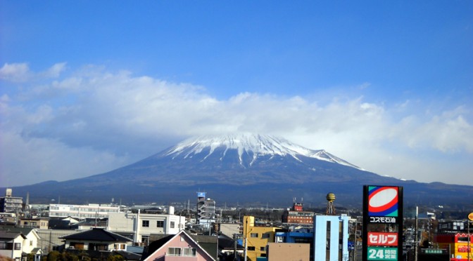 【2015年1月19日　今日の富士山】