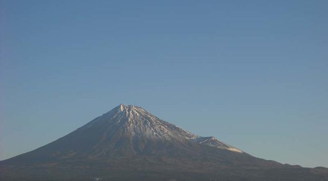 【2022年10月27日　今日の富士山】