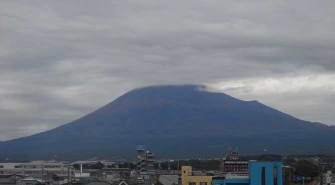 【2022年11月1日　今日の富士山】