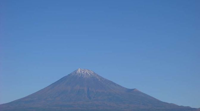 【2022年11月3日　今日の富士山】