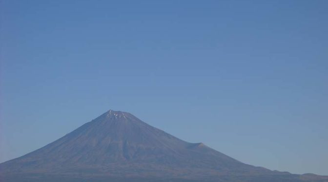 【2022年11月10日　今日の富士山】