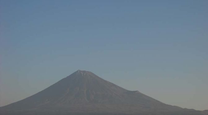 【2022年11月11日　今日の富士山】