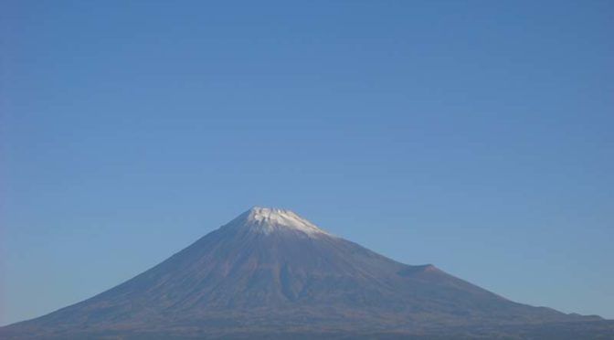 【2022年11月16日　今日の富士山】