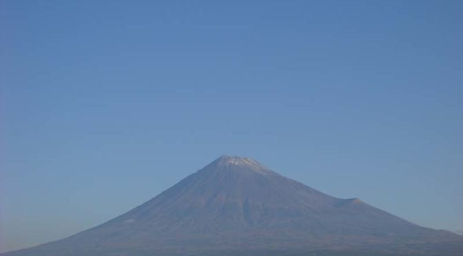【2022年11月18日　今日の富士山】