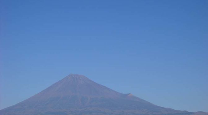 【2022年11月19日　今日の富士山】