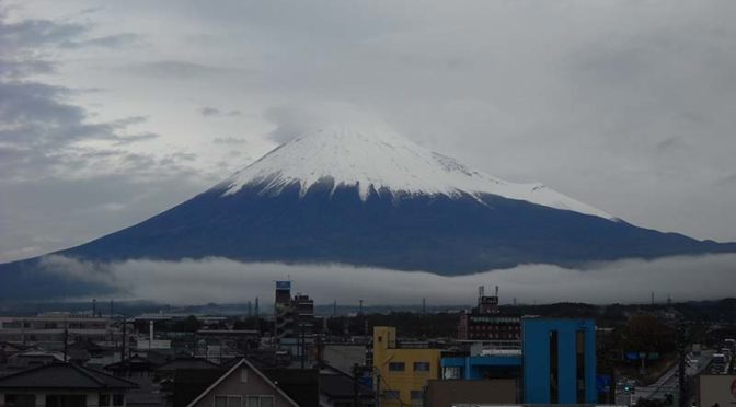 【2022年11月21日　今日の富士山】