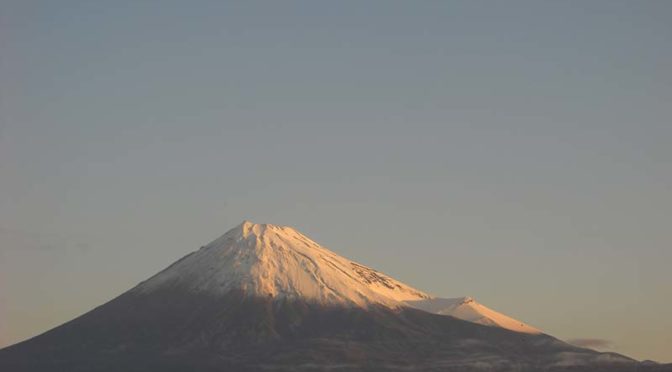 【2022年11月22日　今日の富士山】