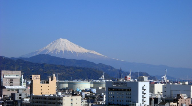 【2015年1月25日　今日の富士山】