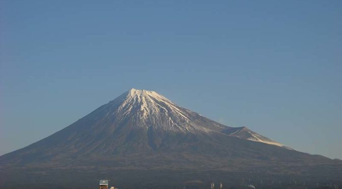 【2022年12月8日　今日の富士山】