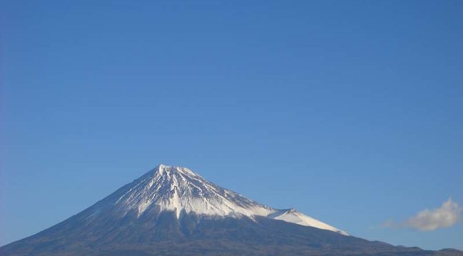 【2023年1月5日　今日の富士山】