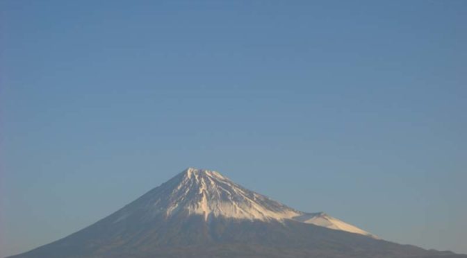 【2023年1月7日　今日の富士山】