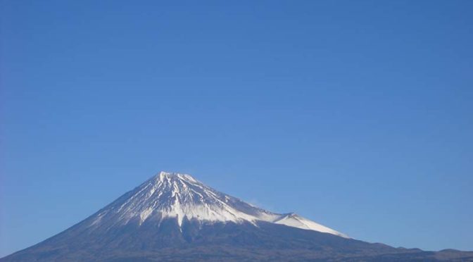 【2023年1月10日　今日の富士山】