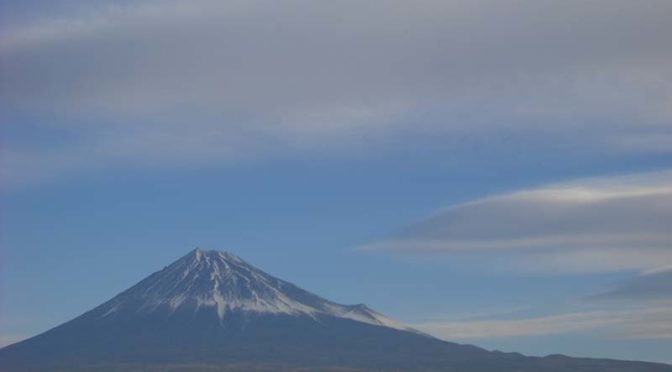 【2023年1月12日　今日の富士山】