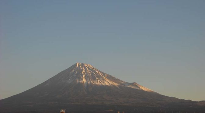 【2023年1月13日　今日の富士山】