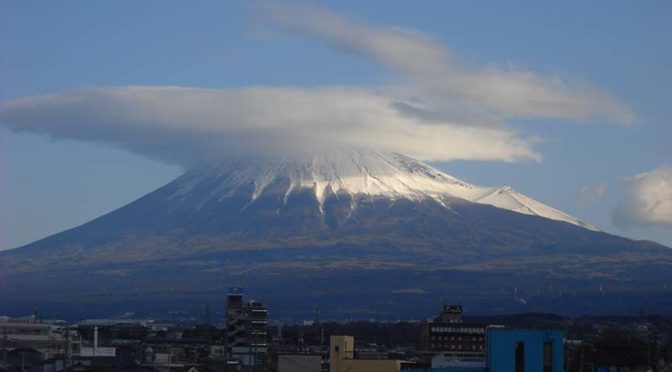 【2023年1月18日　今日の富士山】