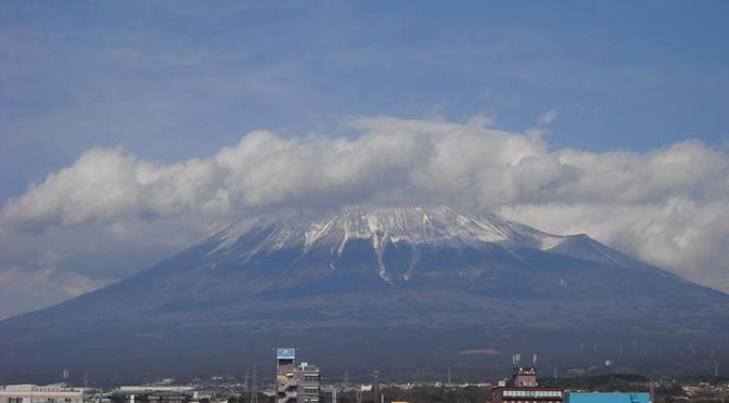 【2023年1月24日　今日の富士山】