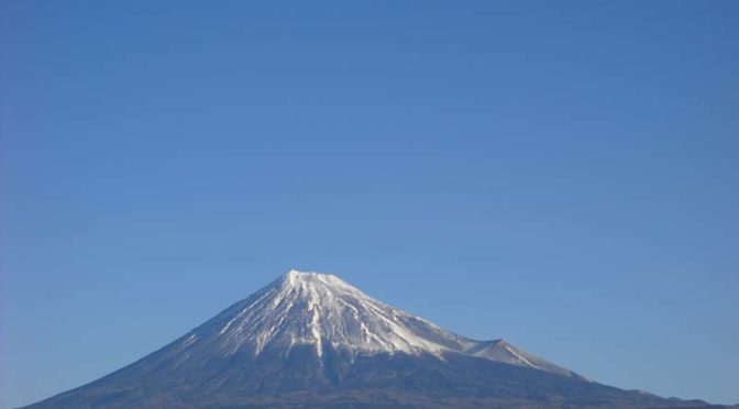 【2023年1月26日　今日の富士山】