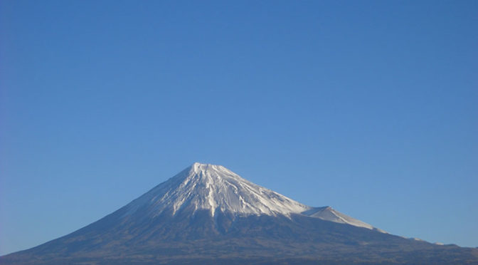 【2023年1月30日　今日の富士山】