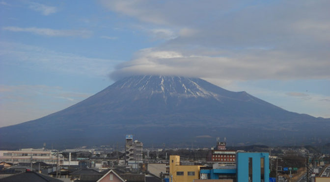 【2023年2月7日　今日の富士山】