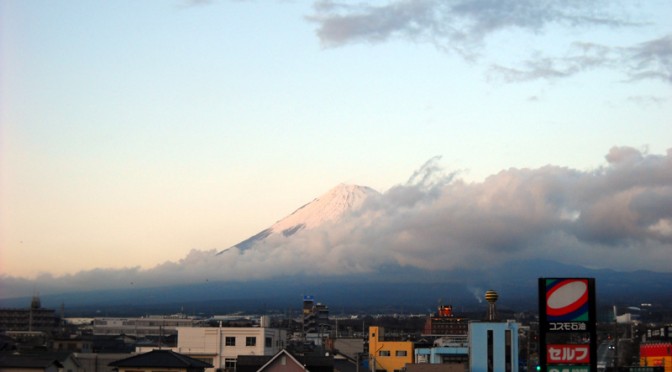 【2015年1月28日　今日の富士山】